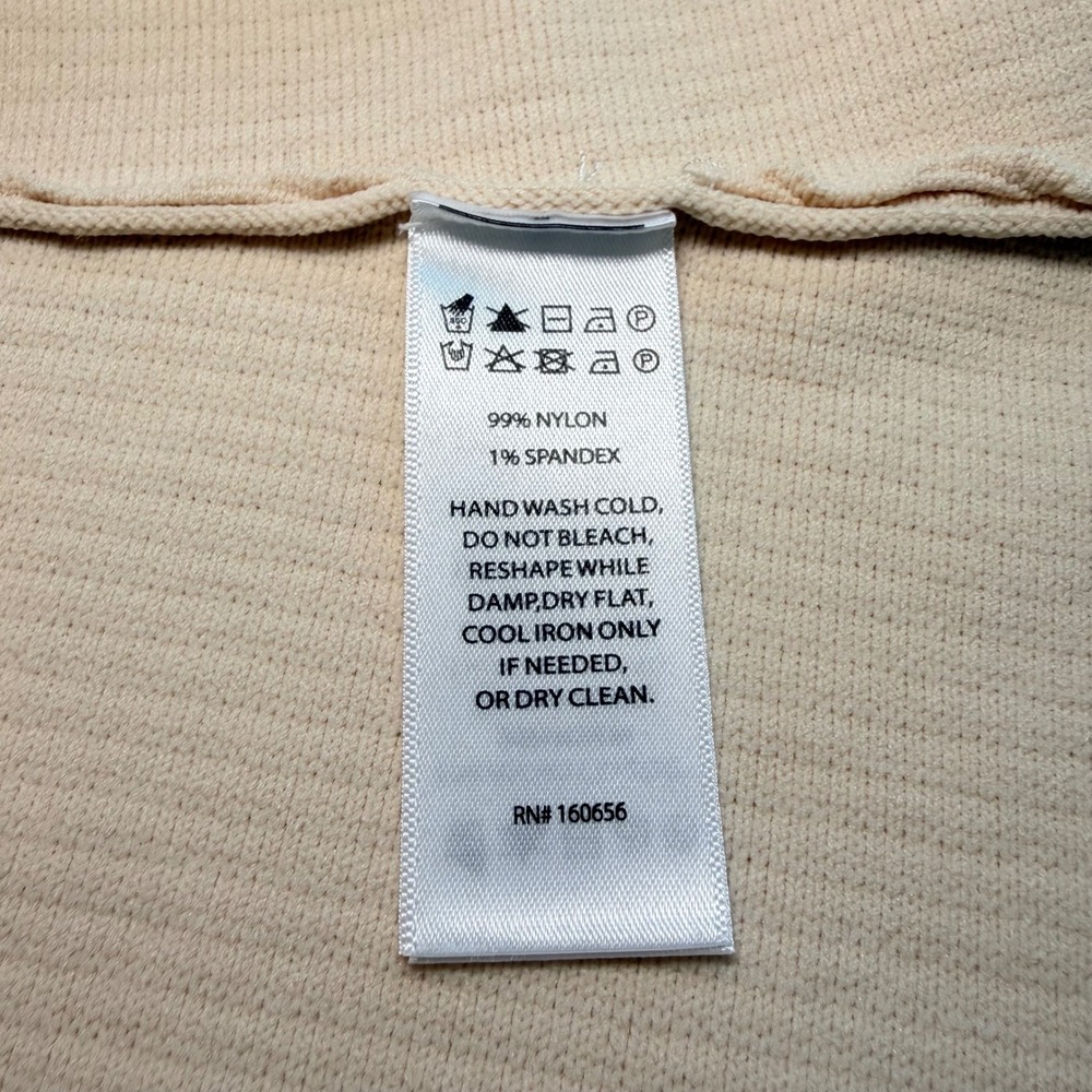Bailey 44 Womens Ribbed V-Neck Tank Top Cream Size Large NWT minimalist stretch - Picture 4 of 8